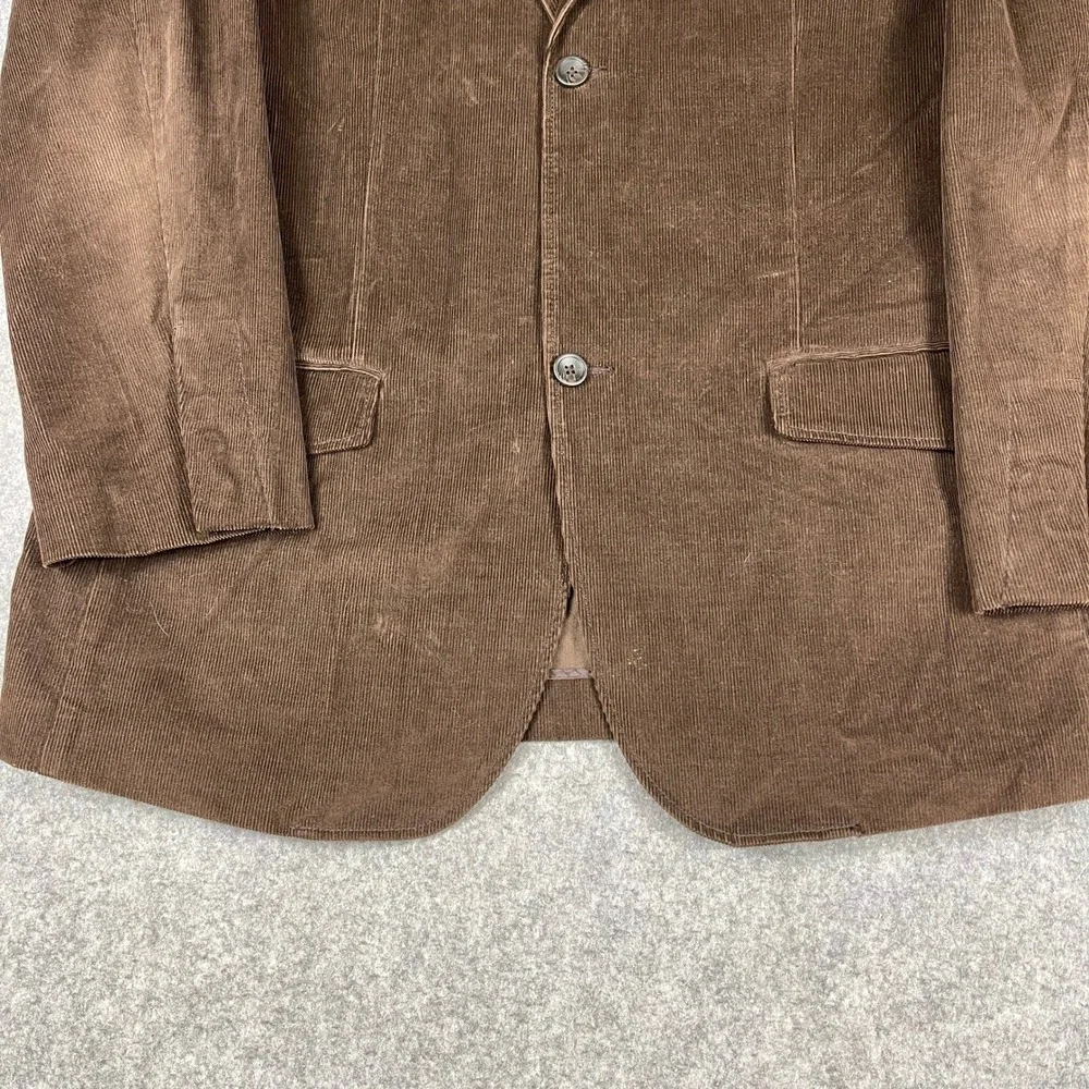 Vintage Old Navy Surplus Company Mens XL Brown Corduroy Blazer